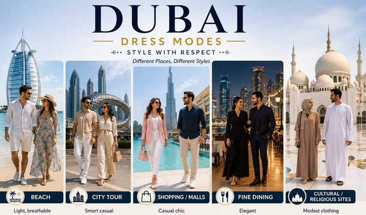 Dubai Dress Code Explained for Tourists